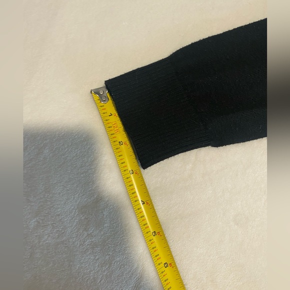 Black and sparkly button up sweater - Picture 8 of 9